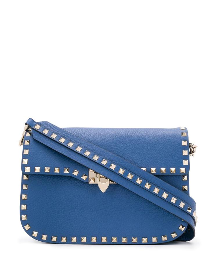 Valentino Valentino Garavani Rockstud Satchel Bag - Blue