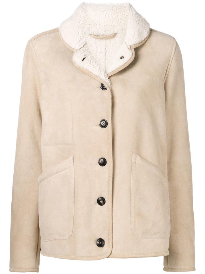 Ymc Brain Ticket Coat - Nude & Neutrals