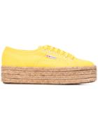 Superga Braided Sole Sneakers - Yellow & Orange