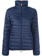 Save The Duck Puffer Jacket, Women's, Size: 5, Blue, Nylon/polyester
