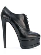Alaïa Pre-owned Lace-up Platform Boots - Black