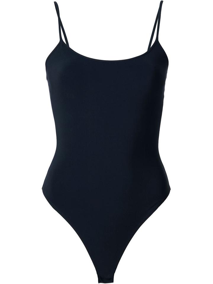Alix Sleeveless Bodysuit, Women's, Size: Xs, Black, Nylon/spandex/elastane