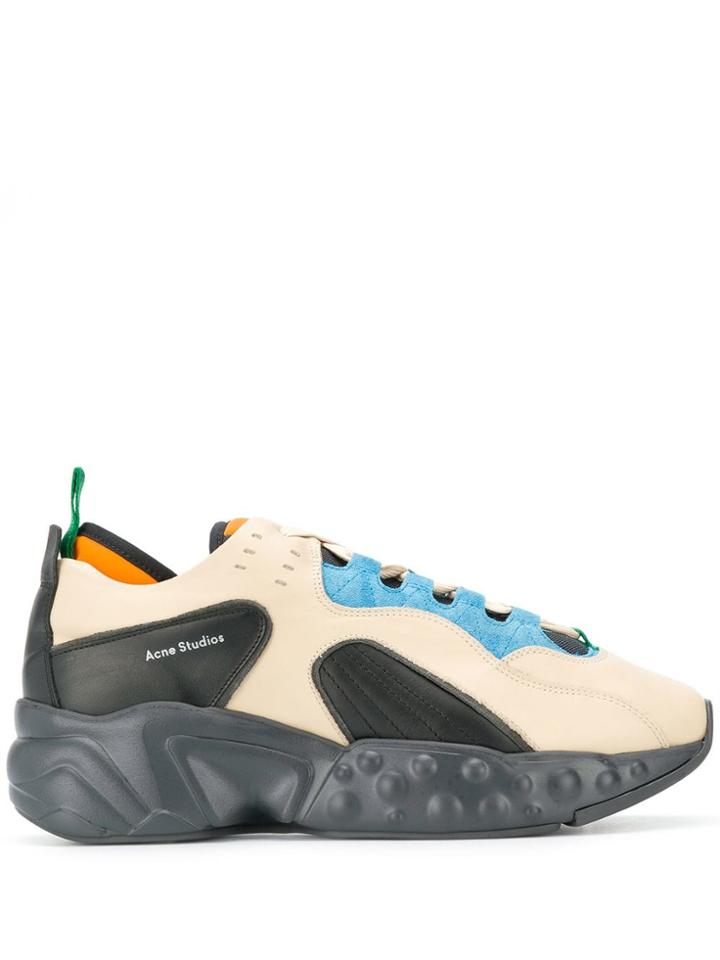 Acne Studios Rockaway Technical Sneakers - Neutrals