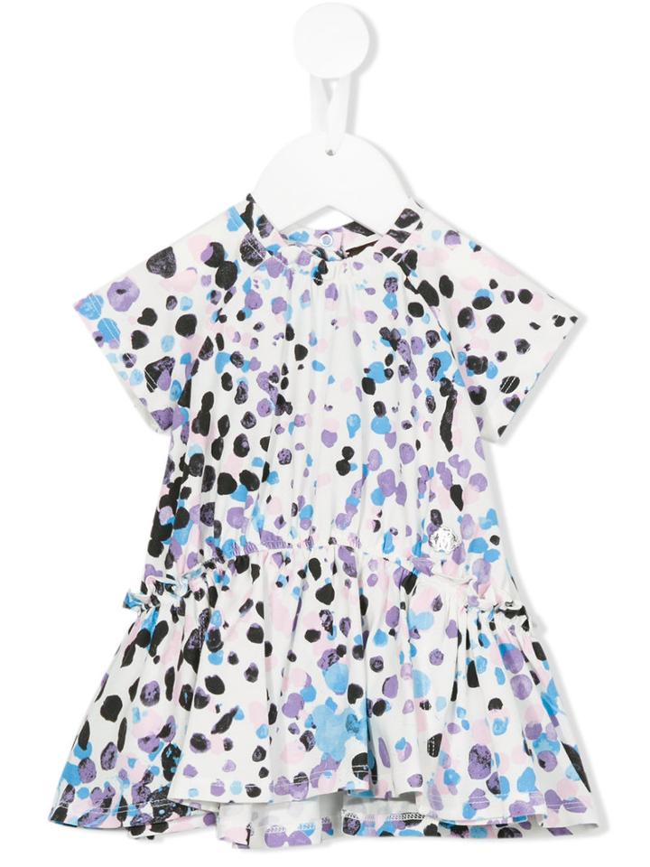 Roberto Cavalli Kids - Animal Print Dress - Kids - Cotton/spandex/elastane - 9 Mth, White