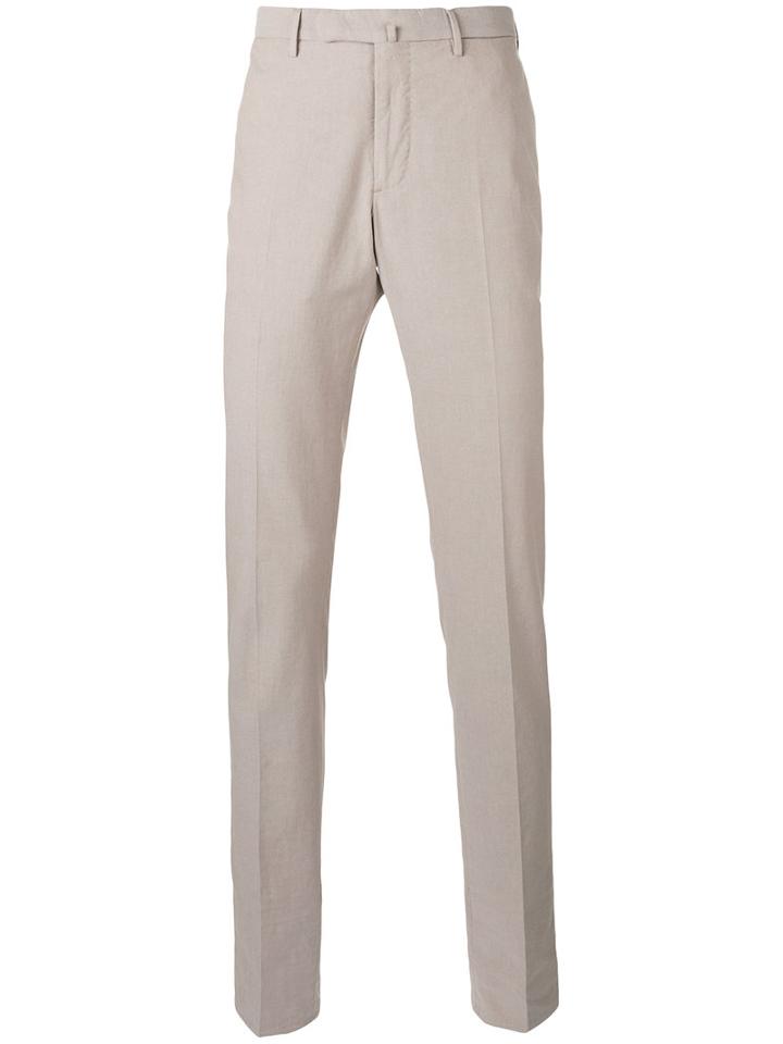 Incotex - Slim Chino Trousers - Men - Cotton/spandex/elastane - 52, Nude/neutrals, Cotton/spandex/elastane