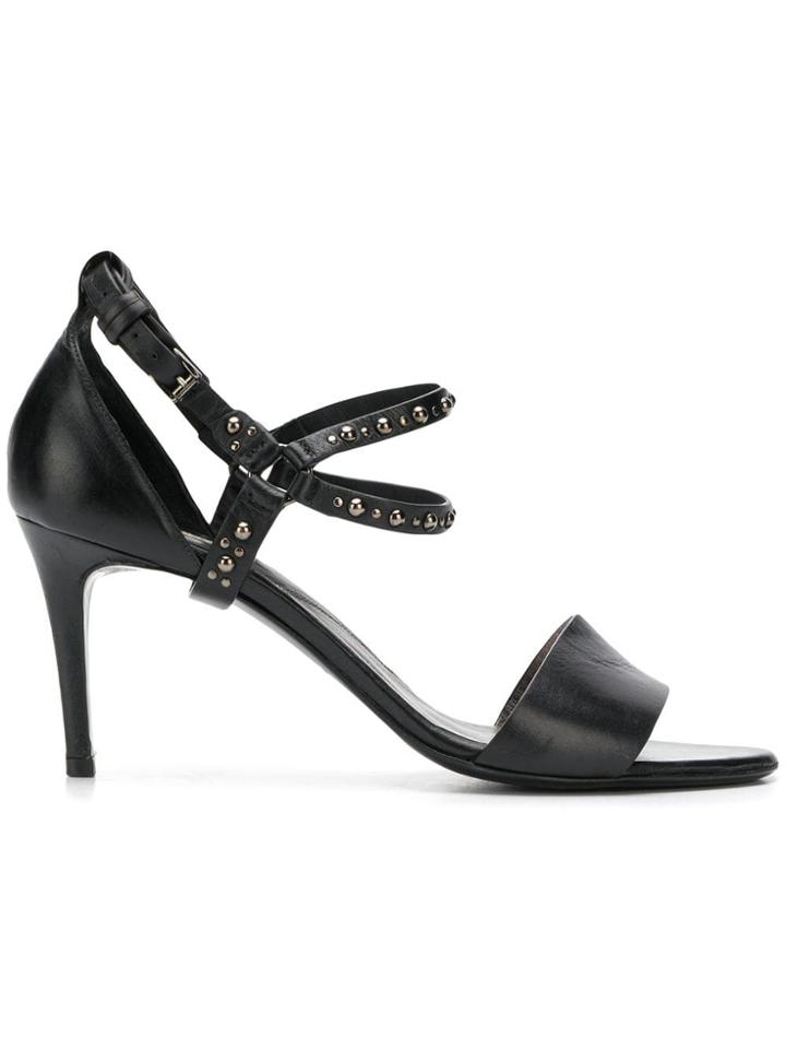 Dorothee Schumacher Strappy Studded Sandals - Black