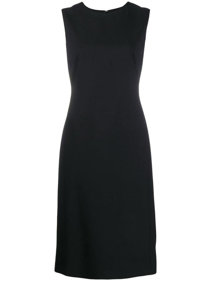 Theory Sleeveless Midi Dress - Black
