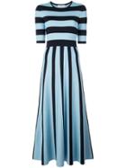 Gabriela Hearst Striped Knit Maxi Dress - Blue
