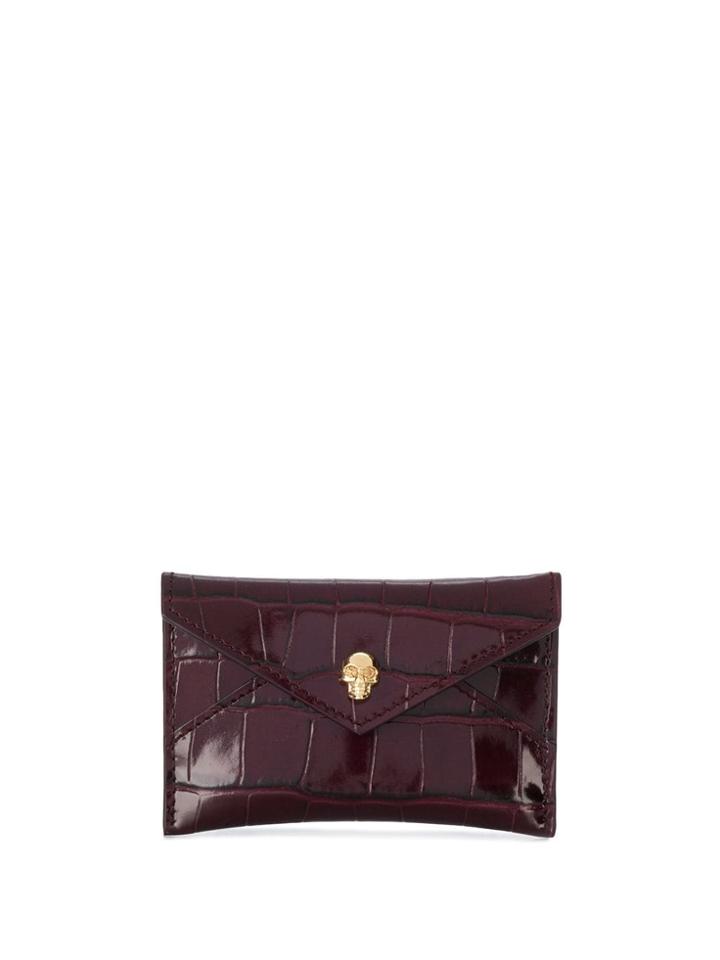 Alexander Mcqueen Envelope Wallet - Purple