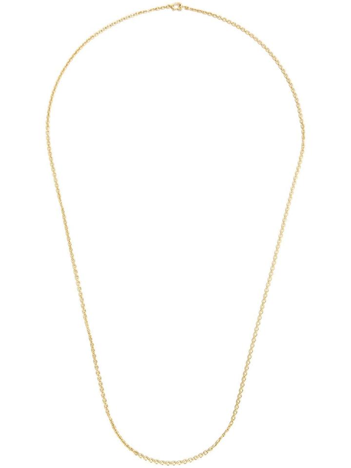 Irene Neuwirth 18kt Gold Oval Link Chain Necklace - Metallic