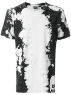 Les (art)ists Short Sleeved Tie Dye T-shirt - Grey