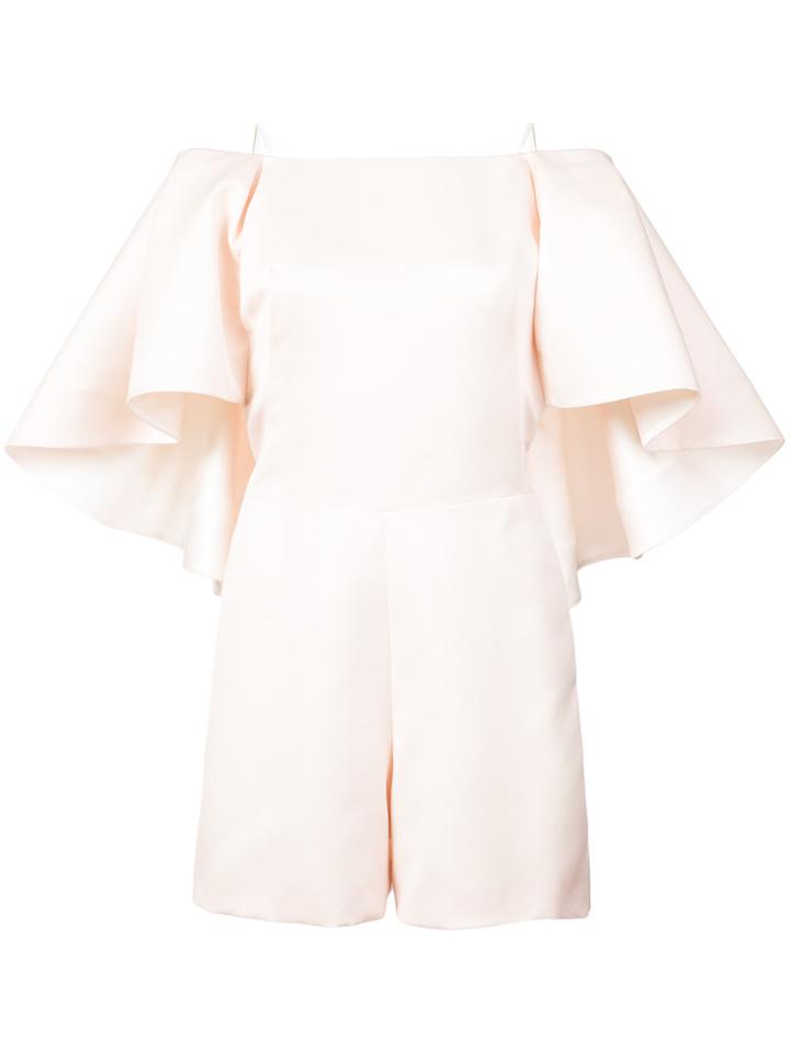 Nha Khanh Off Shoulder Dress - Pink & Purple