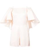 Nha Khanh Off Shoulder Dress - Pink & Purple