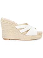 Stubbs & Wootton Grace Sandals - White