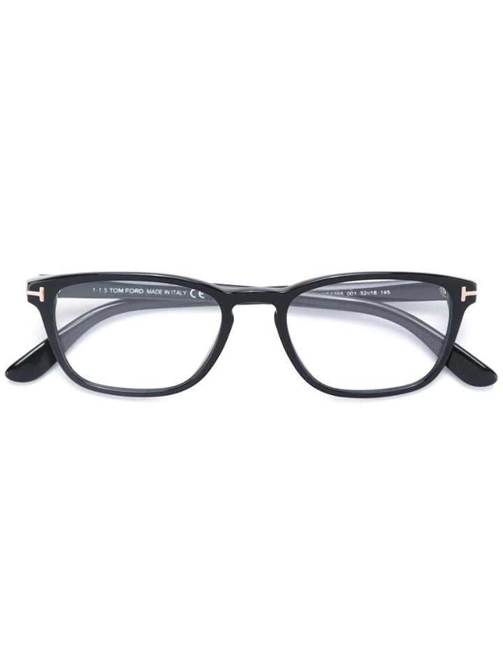 Tom Ford Eyewear Rectangular Frame Glassses - Black