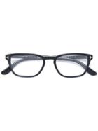 Tom Ford Eyewear Rectangular Frame Glassses - Black