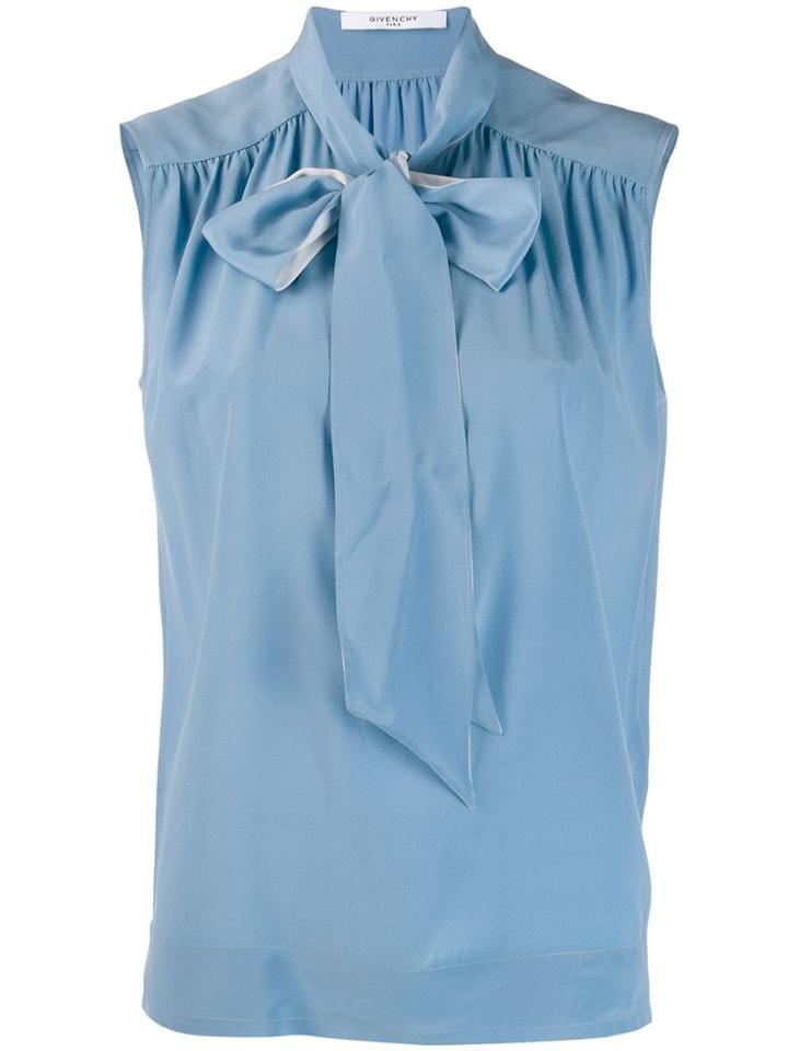 Givenchy Tie-neck Blouse - Blue