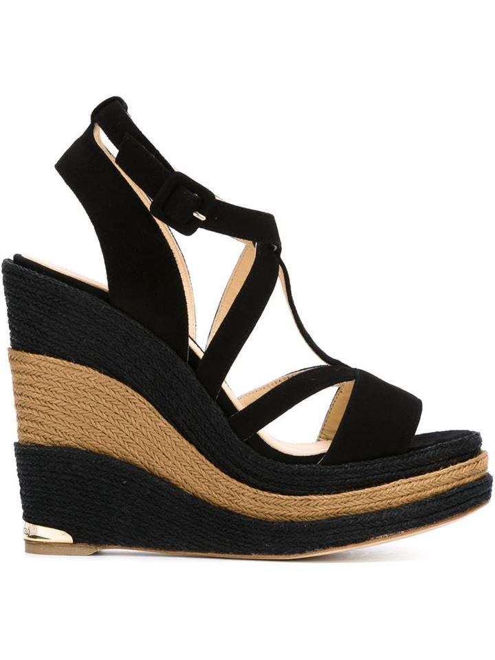 Paloma Barceló Bi-colour Wedge Espadrilles