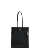 Medea Rectangular Shaped Mini Bag - Black