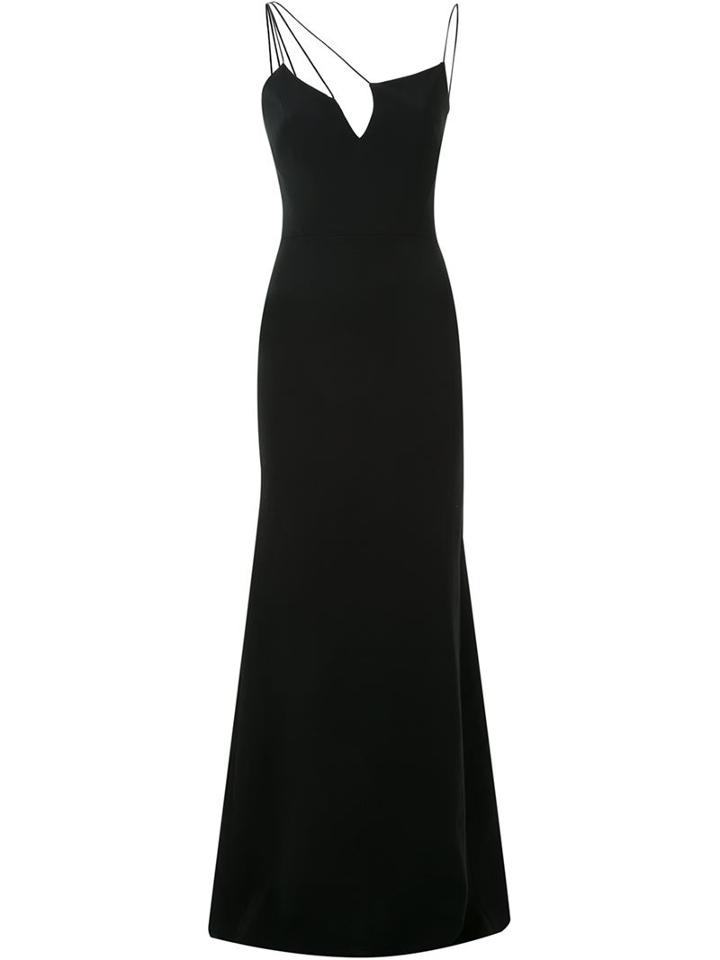 Victoria Beckham Cut-out Neckline Evening Dress