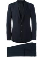 Dolce & Gabbana Three Piece Dinner Suit, Men's, Size: 52, Blue, Spandex/elastane/acetate/cupro/virgin Wool