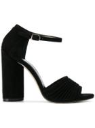 Marc Ellis Cylindrical Heeled Sandals - Black