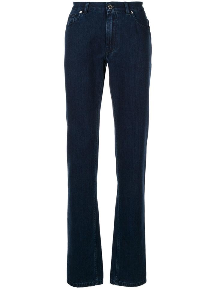 Brioni Dark Denim Jeans - Blue