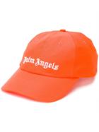 Palm Angels Embroidered Logo Baseball Cap - Orange