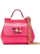 Dolce & Gabbana Sicily Small Tote Bag - Pink