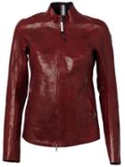 Isaac Sellam Experience 'ingenieuse Crasse Pouille' Jacket, Women's, Size: 38, Red, Lamb Skin