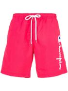 Champion Classic Brand Swim Shorts - Pink