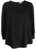 Rodebjer Curved Loose Top - Black