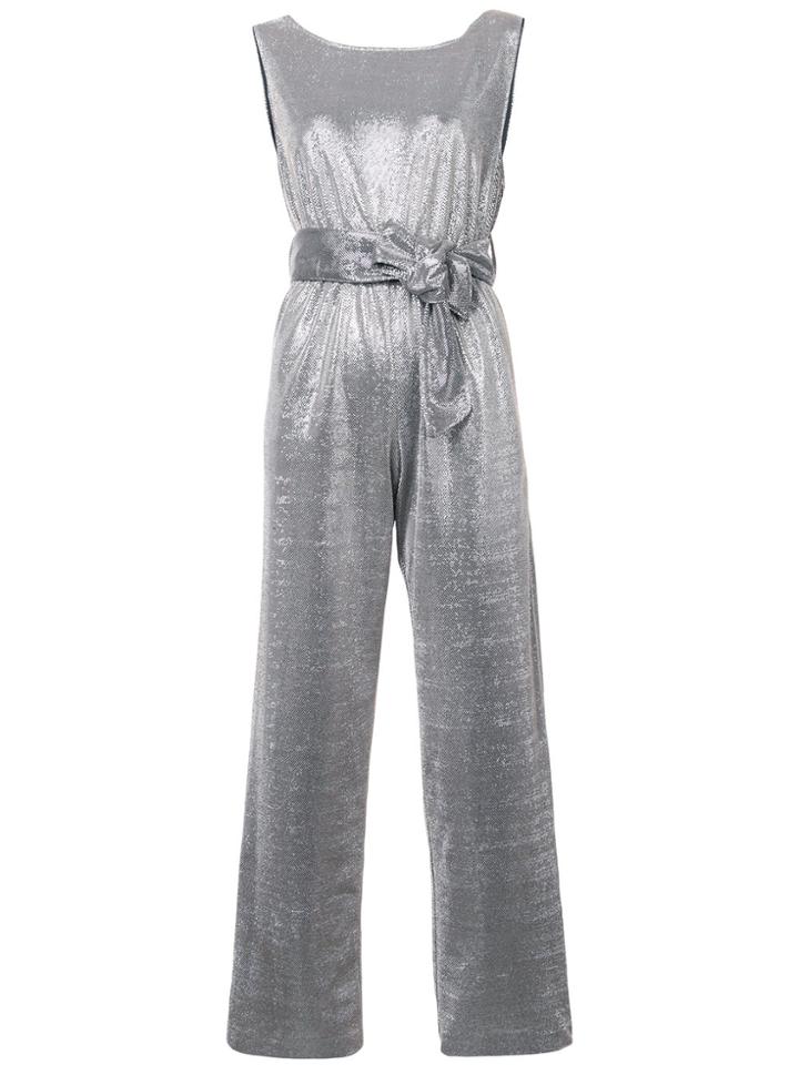 Carolina Ritzler Dune Jumpsuit - Metallic