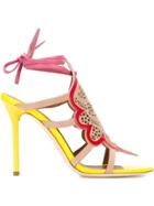 Malone Souliers 'eva 3' Strappy Laser Cut Sandals - Multicolour