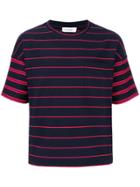 Jil Sander Oversized Striped T-shirt - Blue