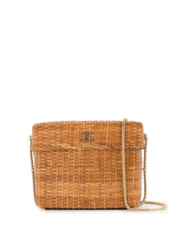 Chanel Pre-owned Basket Shoulder Bag - Brown