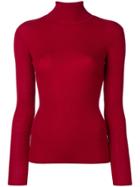 P.a.r.o.s.h. Slim Fit Polo Neck - Red