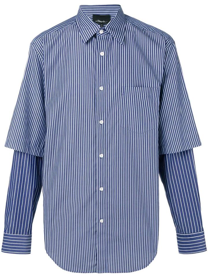 3.1 Phillip Lim Double Shirt - Blue
