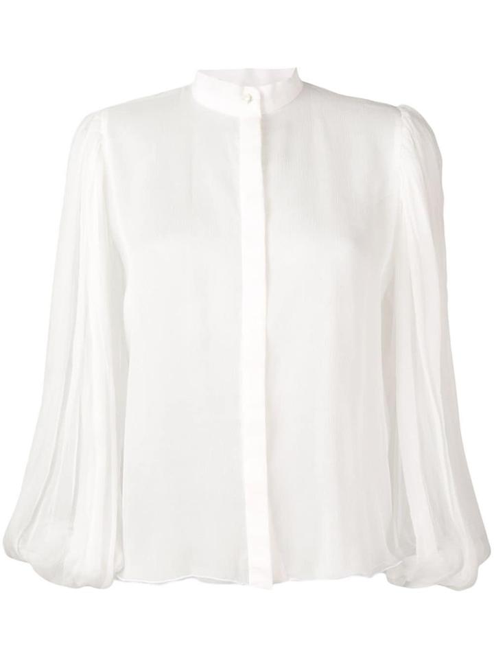 Atu Body Couture Bell Sleeve Shirt - White