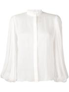 Atu Body Couture Bell Sleeve Shirt - White