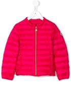 Moncler Kids Ambrine Jacket, Girl's, Size: 12 Yrs, Pink/purple