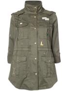 Joie Single Breasted Coat - Green