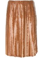 Emilio Pucci Sequined Pleated Skirt
