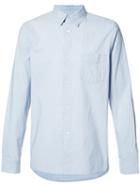 A.p.c. - Chest Pocket Shirt - Men - Cotton - Xl, Blue, Cotton