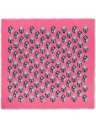 Gucci Gg Wallpaper Print Modal Silk Shawl - Pink