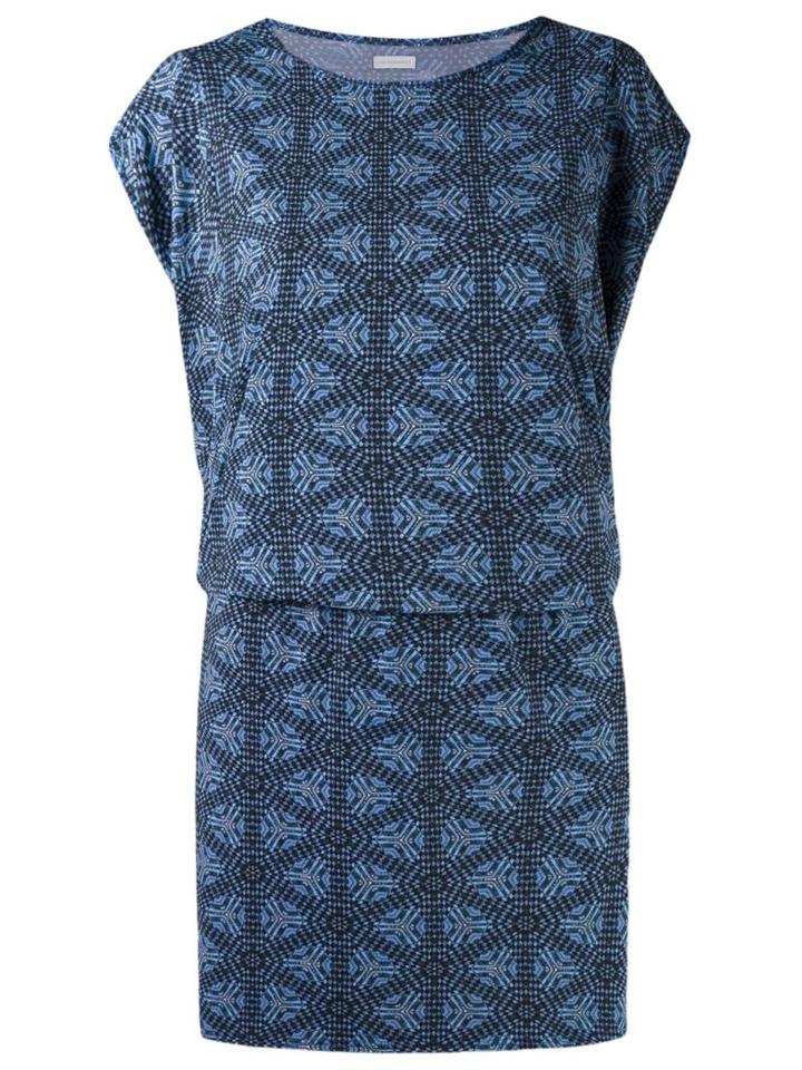 Lygia & Nanny Printed Tunic Dress, Women's, Size: 40, Blue, Polyamide/spandex/elastane