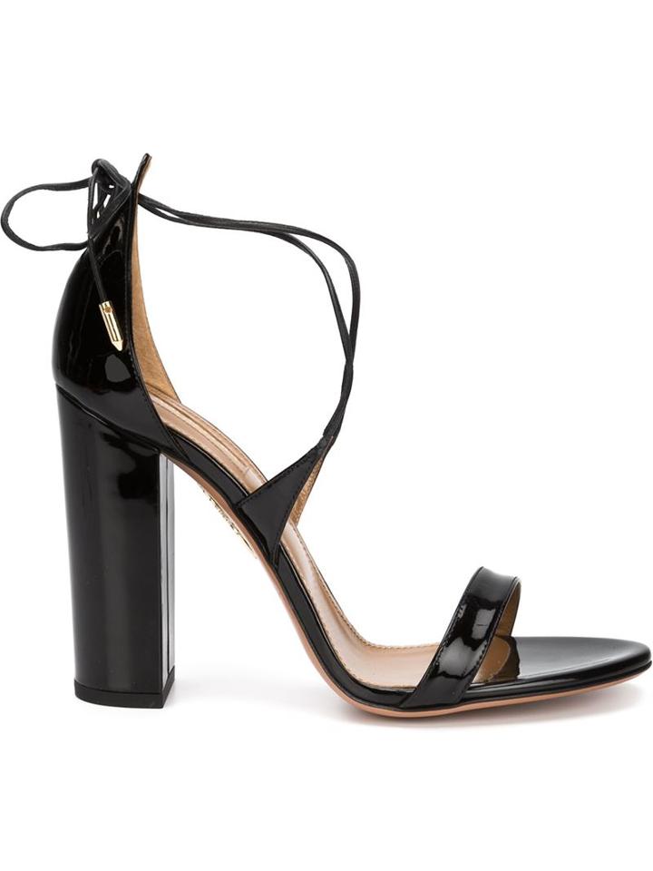 Aquazzura Chunky Heel Sandals