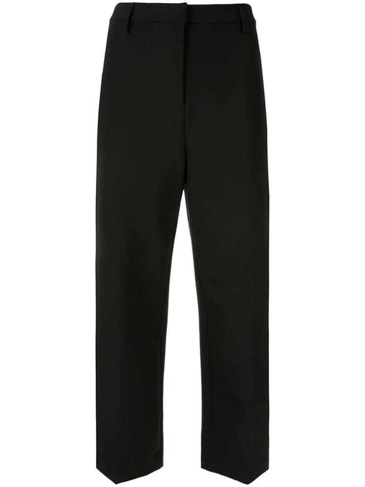Dion Lee Cropped Trousers - Black