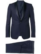 Tagliatore Double Layer Tailored Suit - Blue