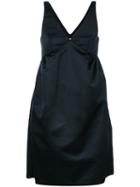 Rochas - Flared Sleeveless Dress - Women - Silk/polyester - 42, Black, Silk/polyester
